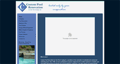 Desktop Screenshot of custompoolrenovation.com